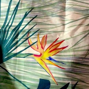 Tropical fabric.